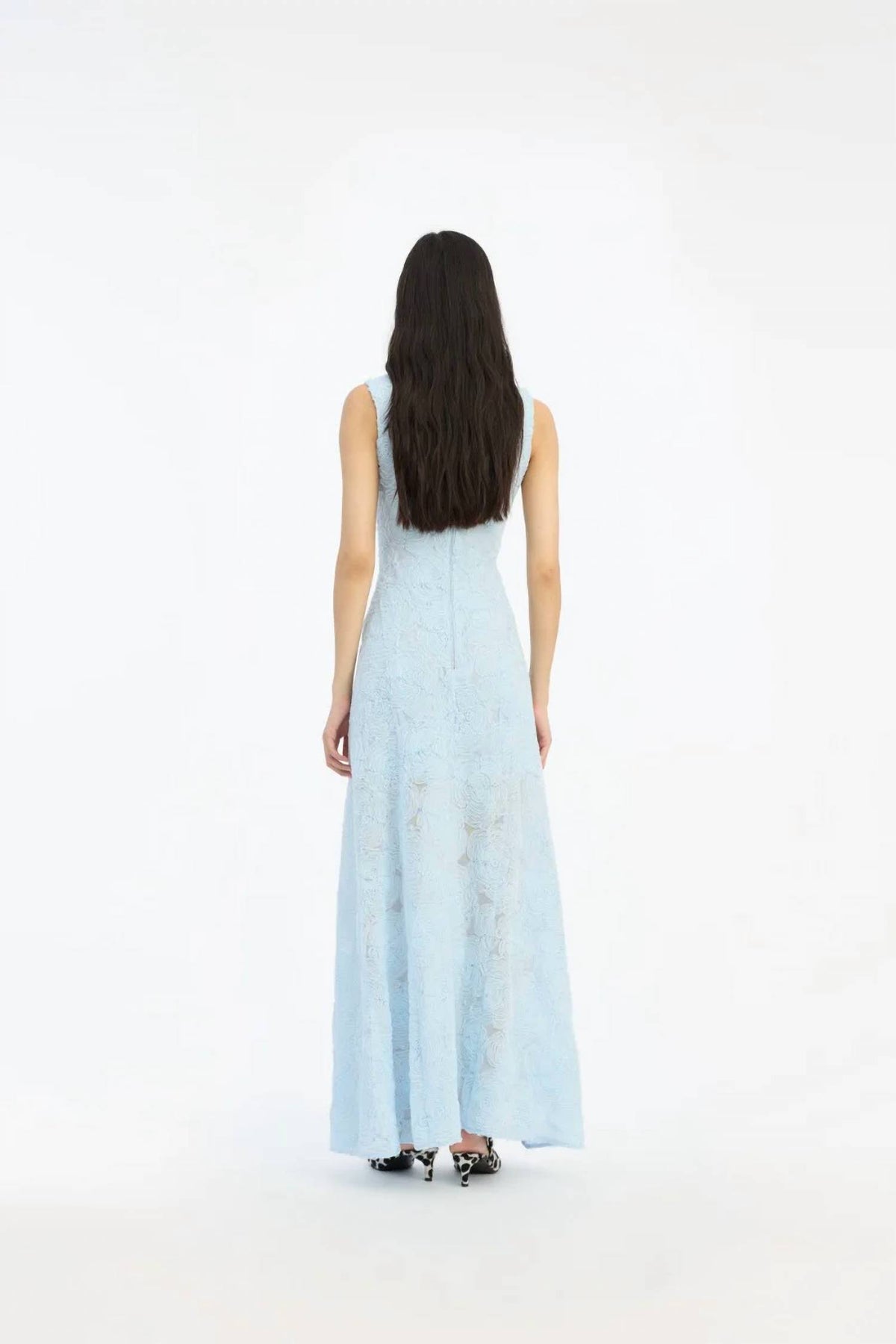 Rotate - MESH MAXI DRESS