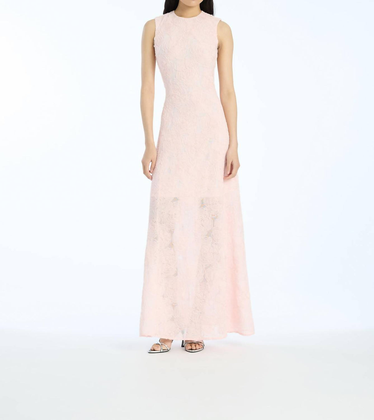 Rotate - Mesh Maxi Dress