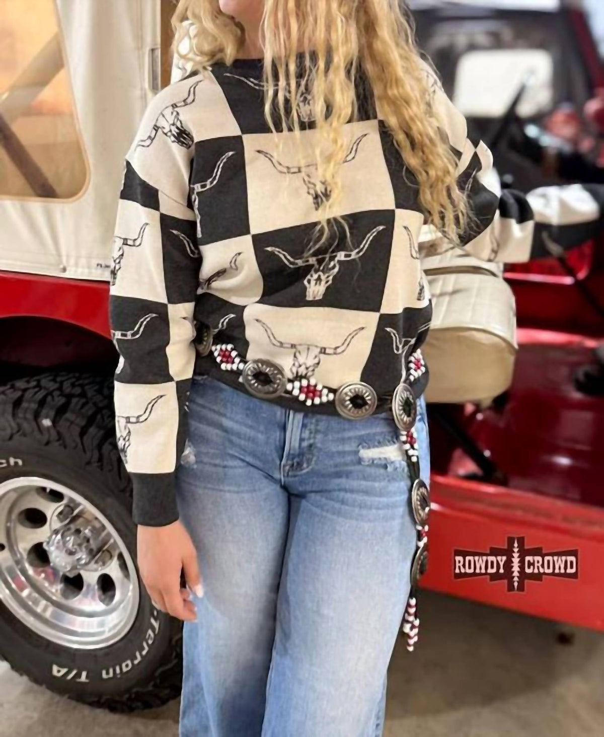 Rowdy Crowd - Giddy Up Sweater
