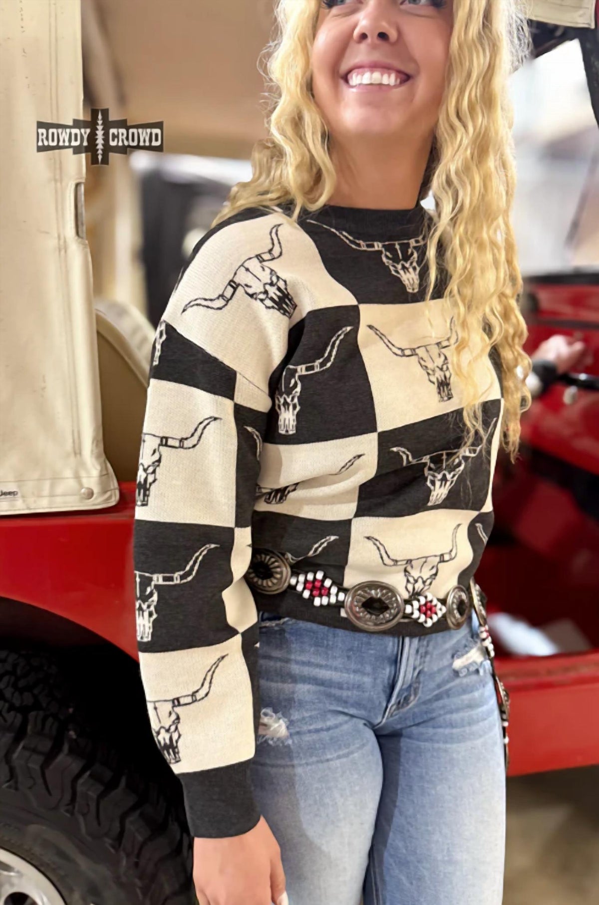 Rowdy Crowd - Giddy Up Sweater