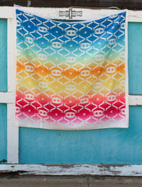 Rowdy Crowd - Women's Aztec Rainbow Wild Rag Scarf