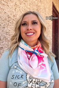 Rowdy Crowd - Women's Aztec Rainbow Wild Rag Scarf