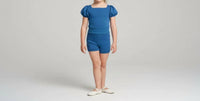 Roxie By Joyrox - Puffy Sleeve Romper
