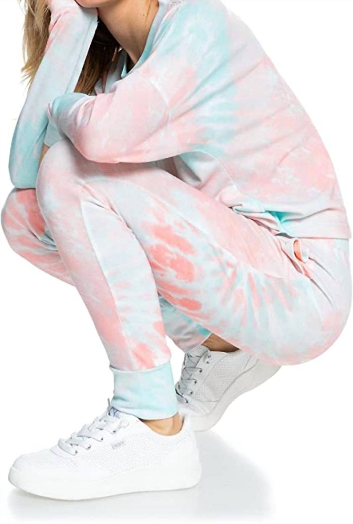 Roxy - Current Mood Pants Peach Amber Nautilus Tie-Dye