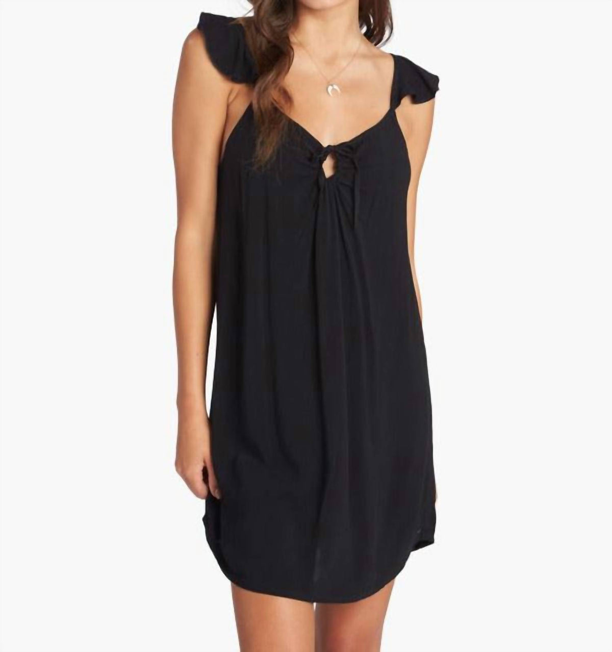 Roxy - Future Thoughts Woven Strappy Mini Dress