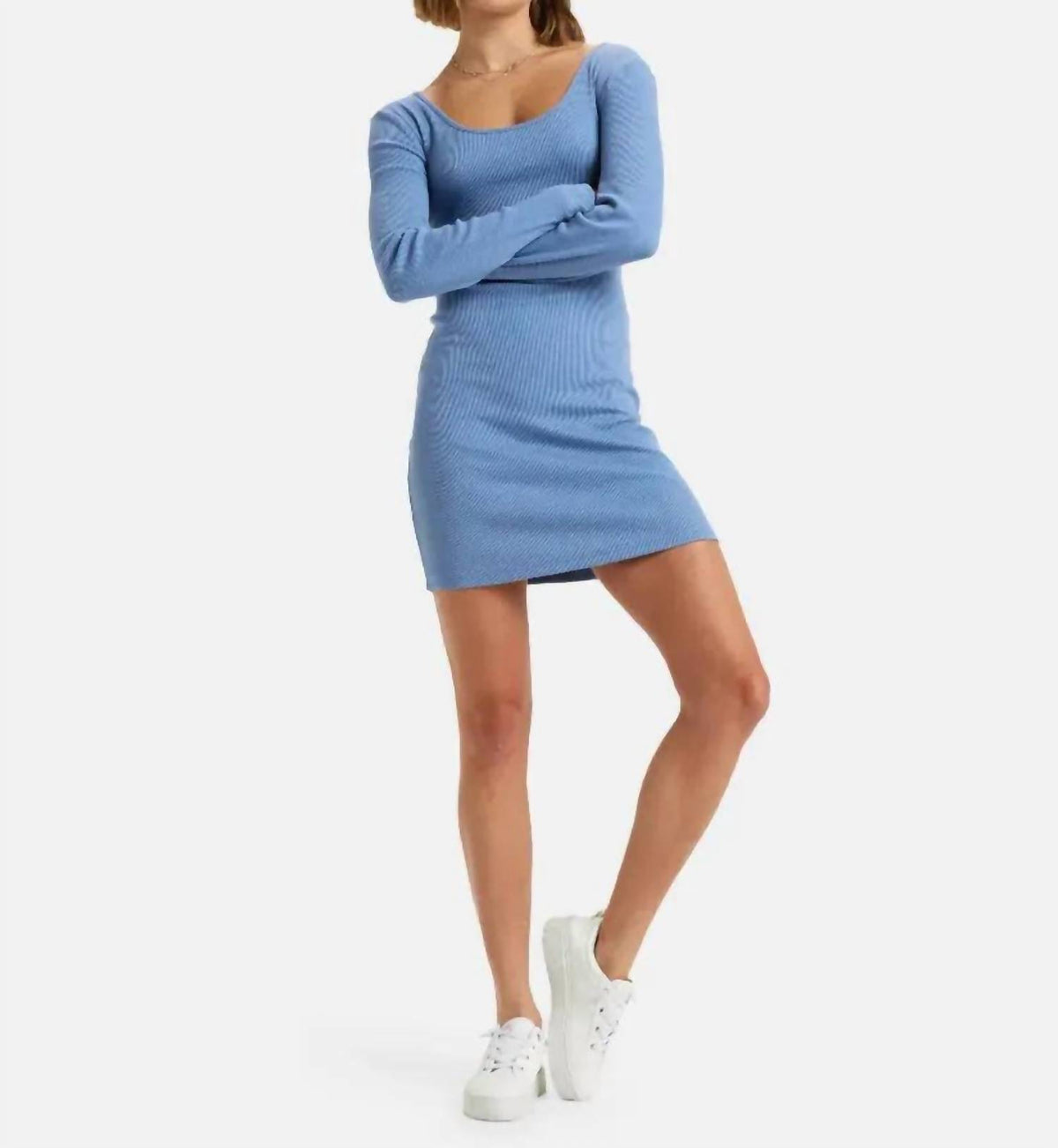 Roxy - Good Keepsake Long Sleeve Ribbed Dress