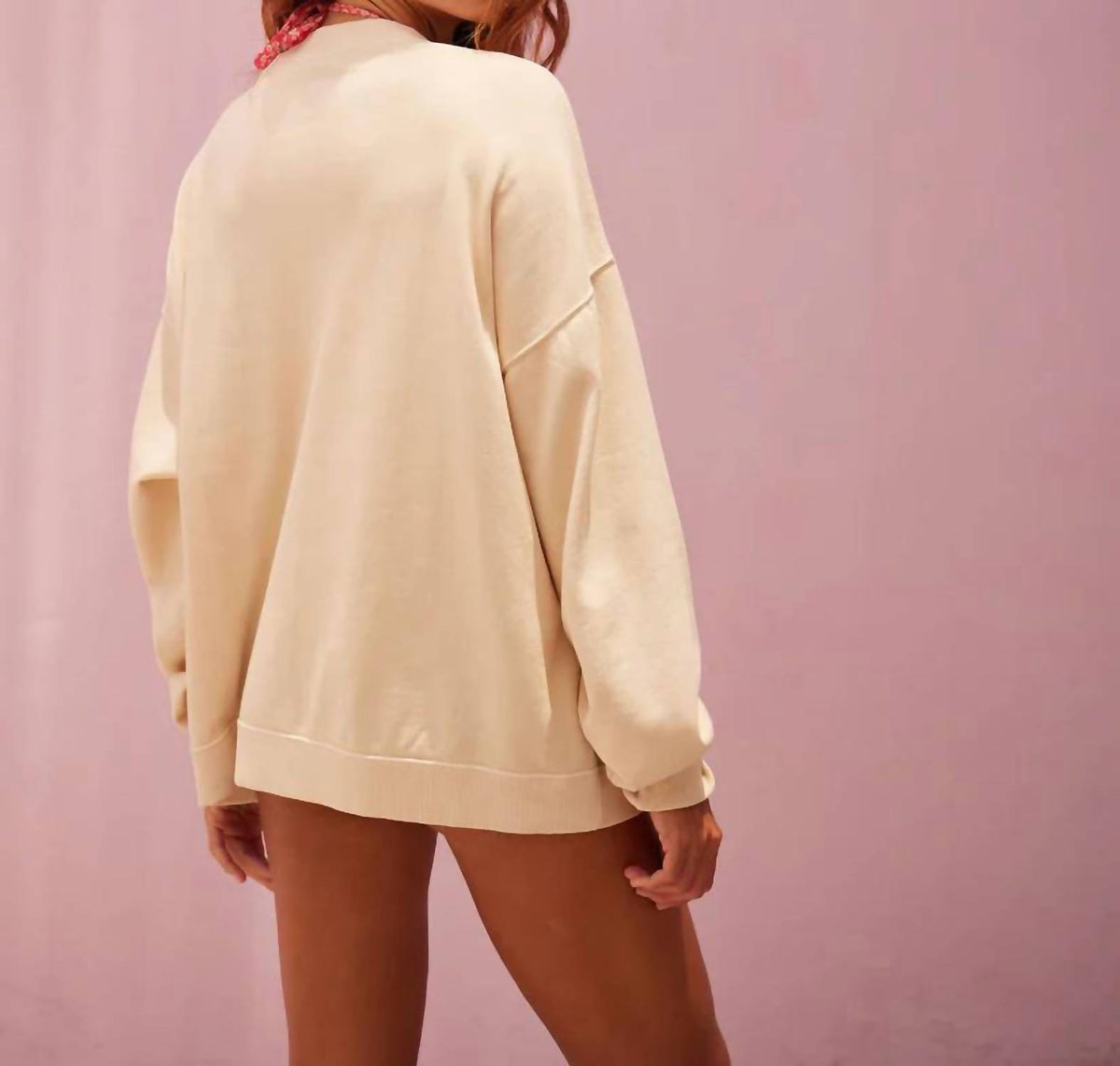 Roxy - Lineup Oversized Crew Neck Sweatshirt