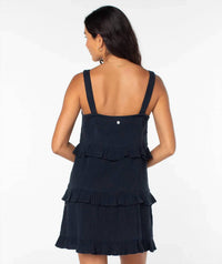 Roxy - Soft Sand Mini Dress - black - clothing - dresses