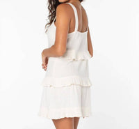 Roxy - Soft Sand Mini Dress - beige - clothing - dresses
