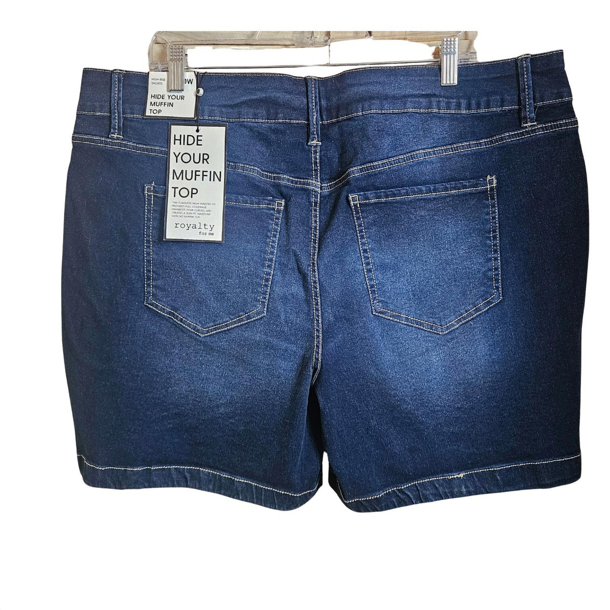 Royalty For Me - Side Slit Shorts - PLUS