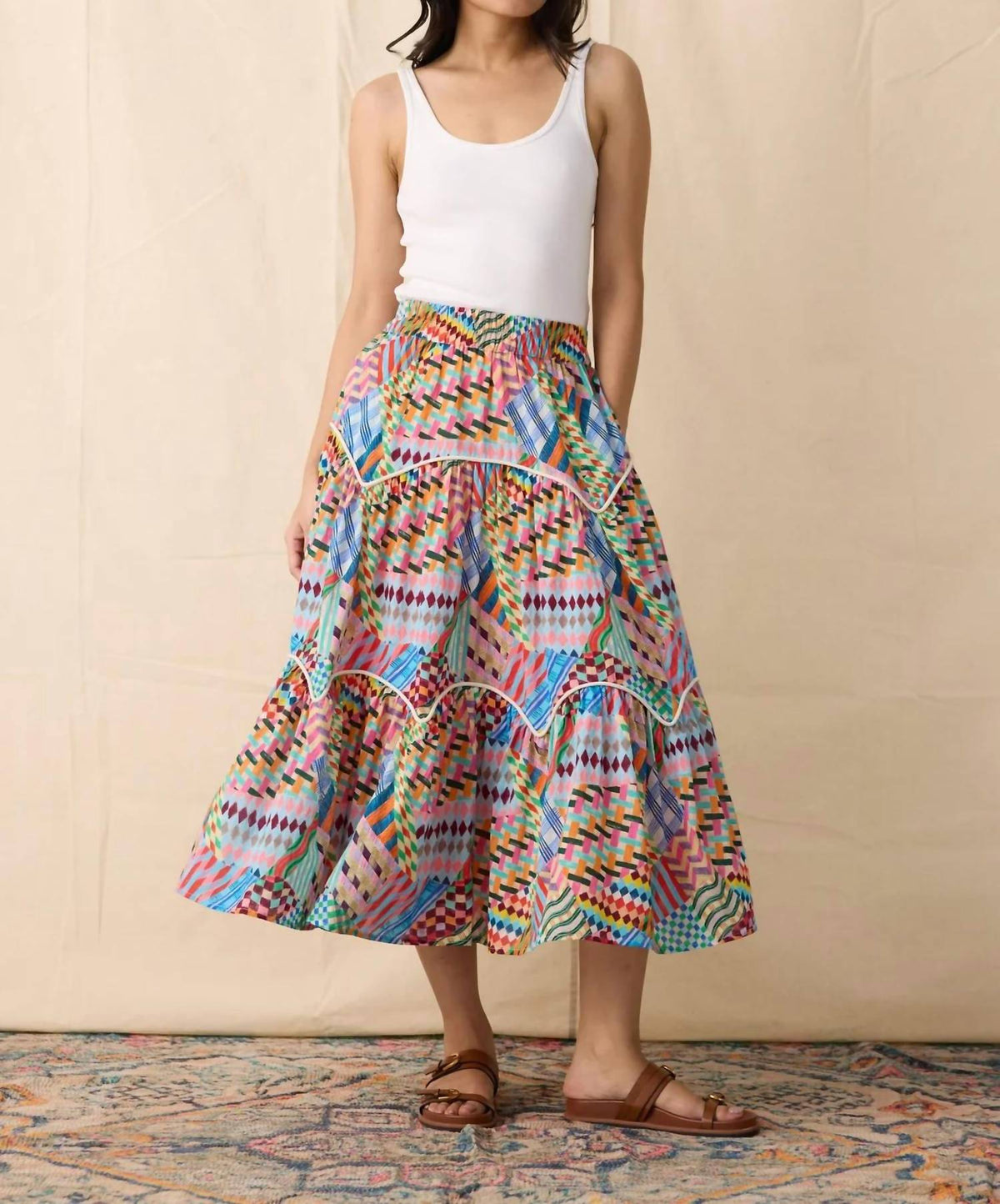 Rujuta Sheth - Moss Midi Skirt