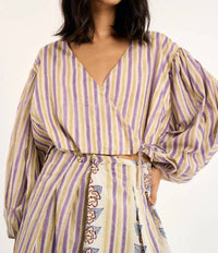 Rujuta Sheth - Sol V-neck Top