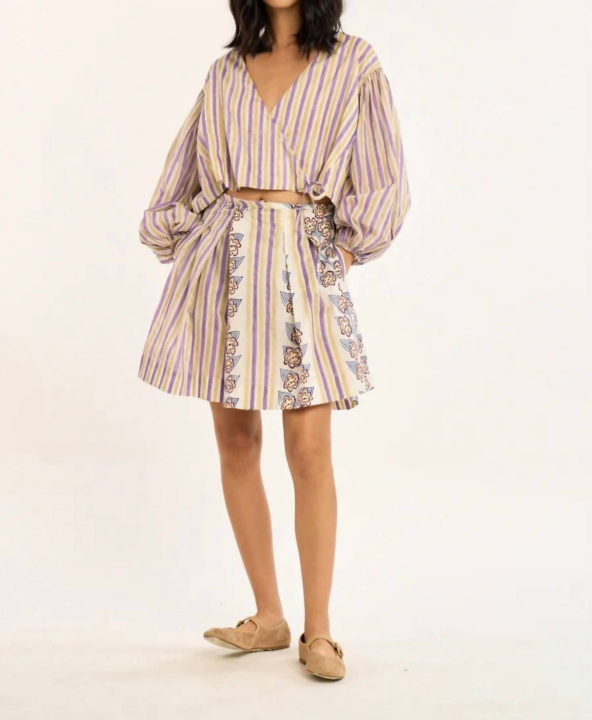 Rujuta Sheth - Sol V-neck Top