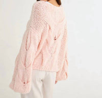 Rumored - Donna Cable Knit Sweater
