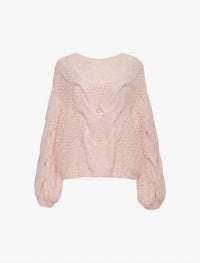 Rumored - Donna Cable Knit Sweater