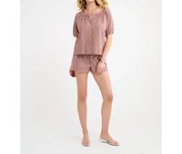 Rumored - Eden Prairie Button Front Blouse