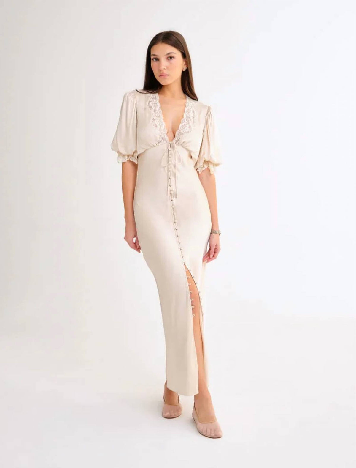 Rumored - Honey Duster Maxi Dress