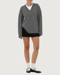 Rumored - Hunter V-neck Sweater
