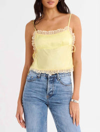 Rumored - Meadow Spaghetti Top