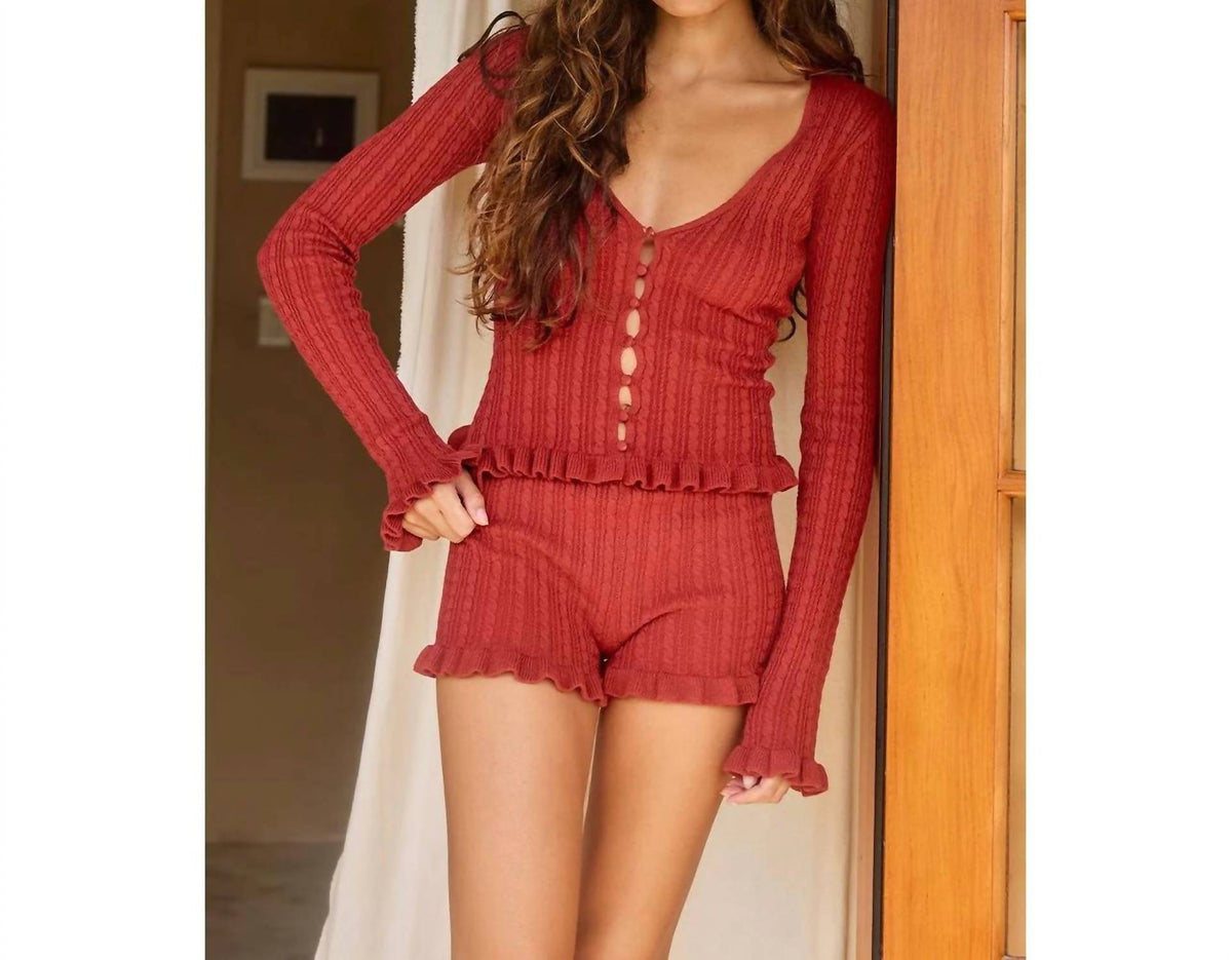 Runaway - Aurora Knit Pull-on Short