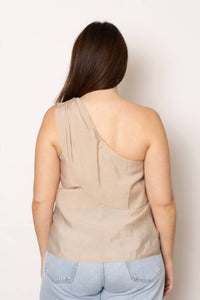Ruohan - Devon Top - beige - blouses - clothing