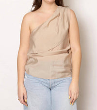 Ruohan - Devon Top - beige - blouses - clothing