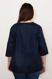 Ruohan - Roti Open Jacket - blue - cardigans - clothing