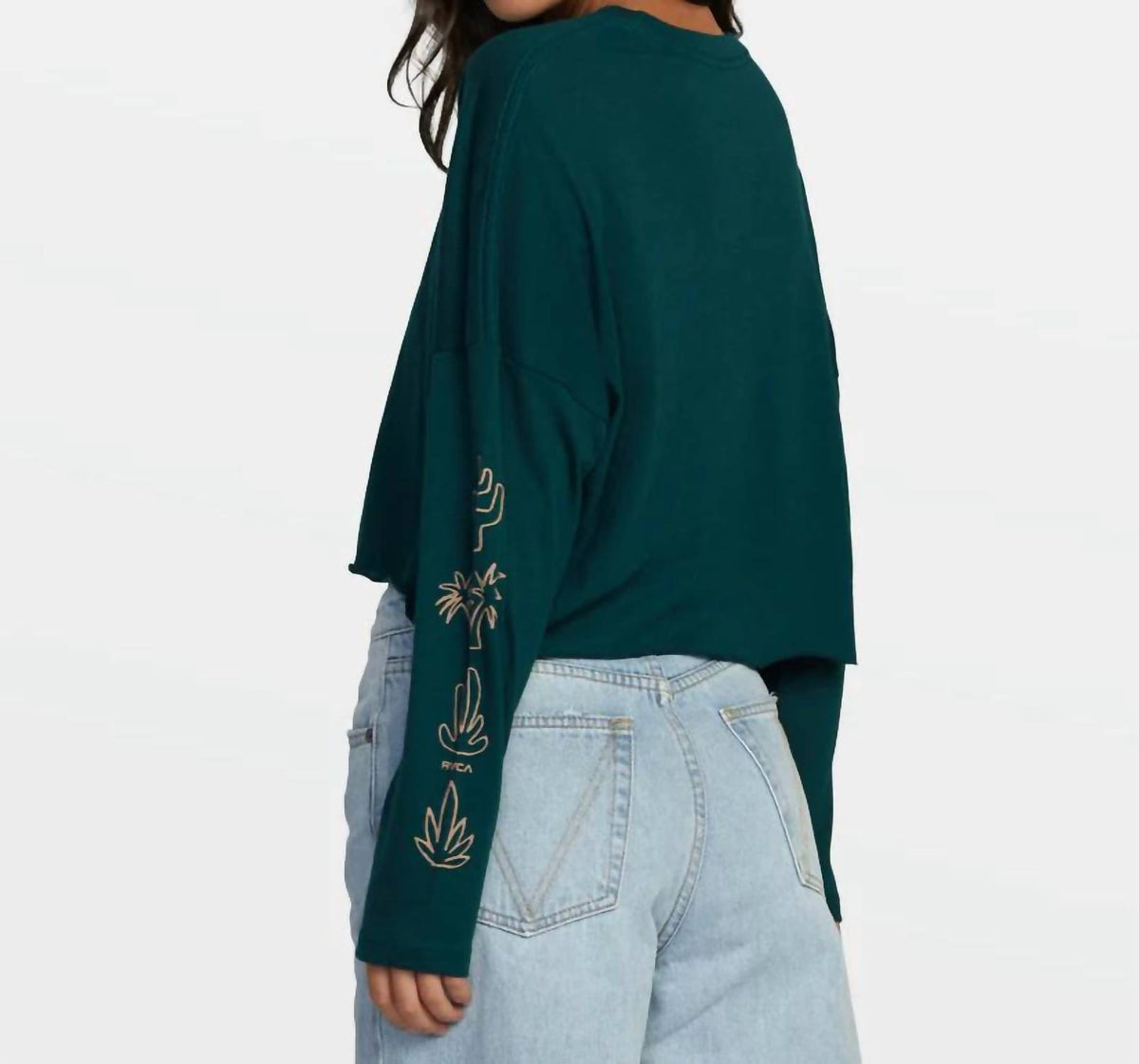 Rvca - CLOUD LONG SLEEVE TEE