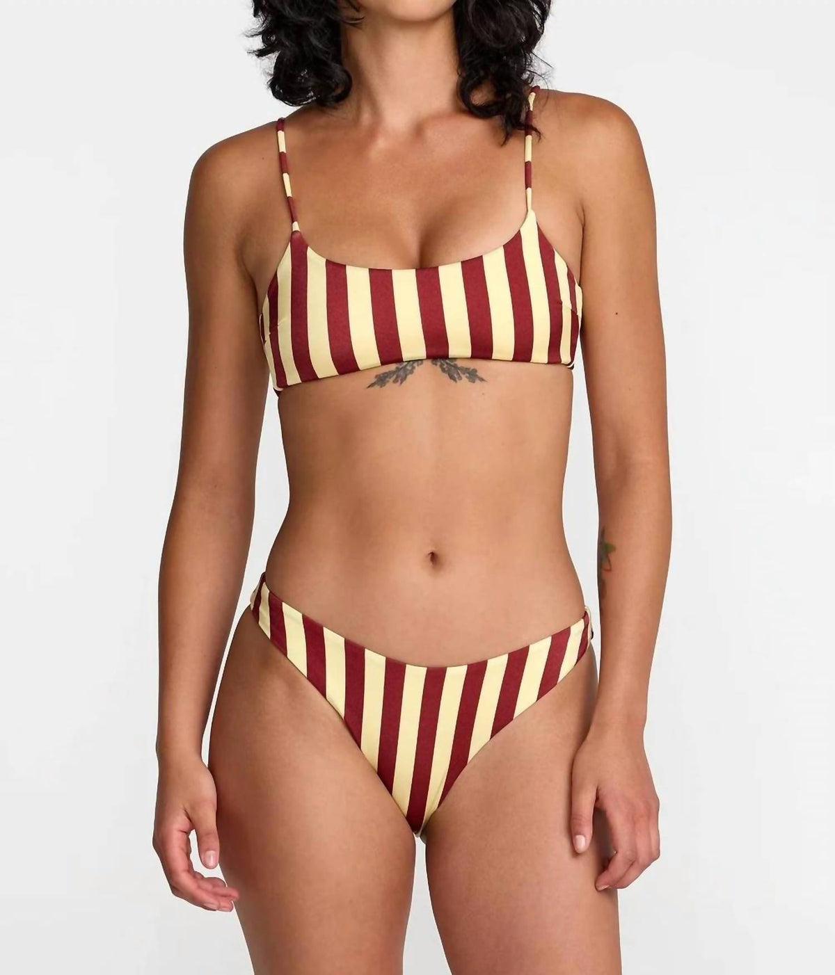 Rvca - Leon Medium French Bikini Bottom