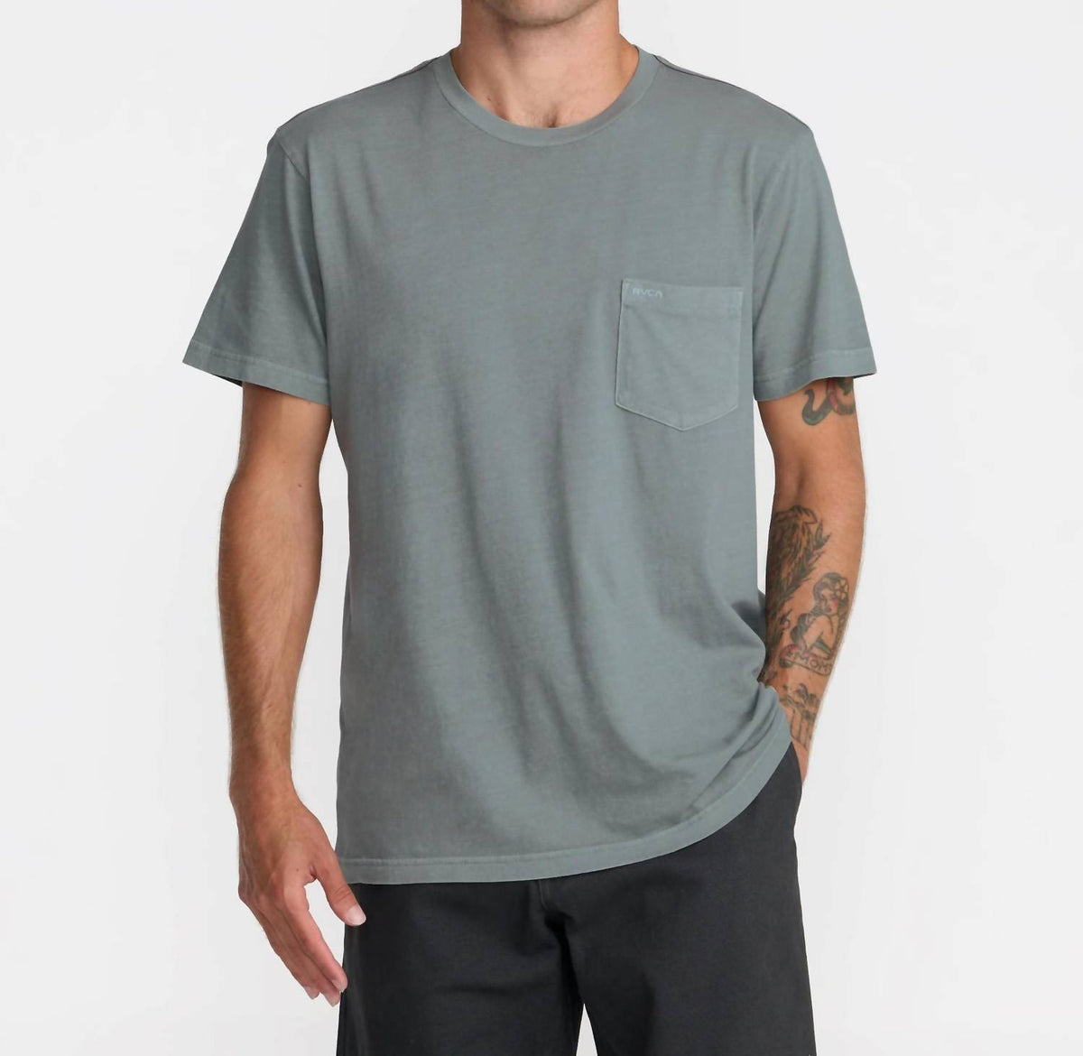 Rvca - Men's Pigment Short Sleeve Tee