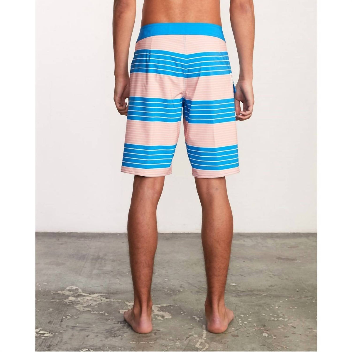 Rvca - Uncivil Stripe Trunk Shorts