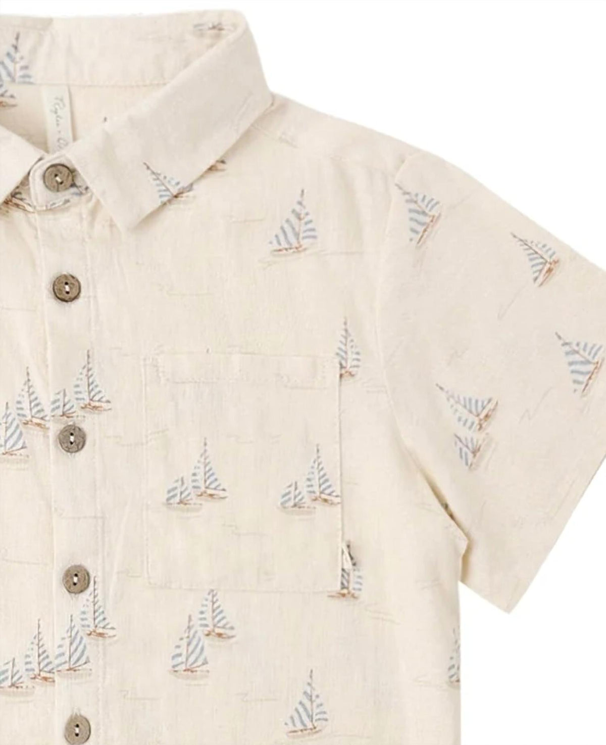 Rylee + Cru - Boy's Collared Short Sleeve Shirt