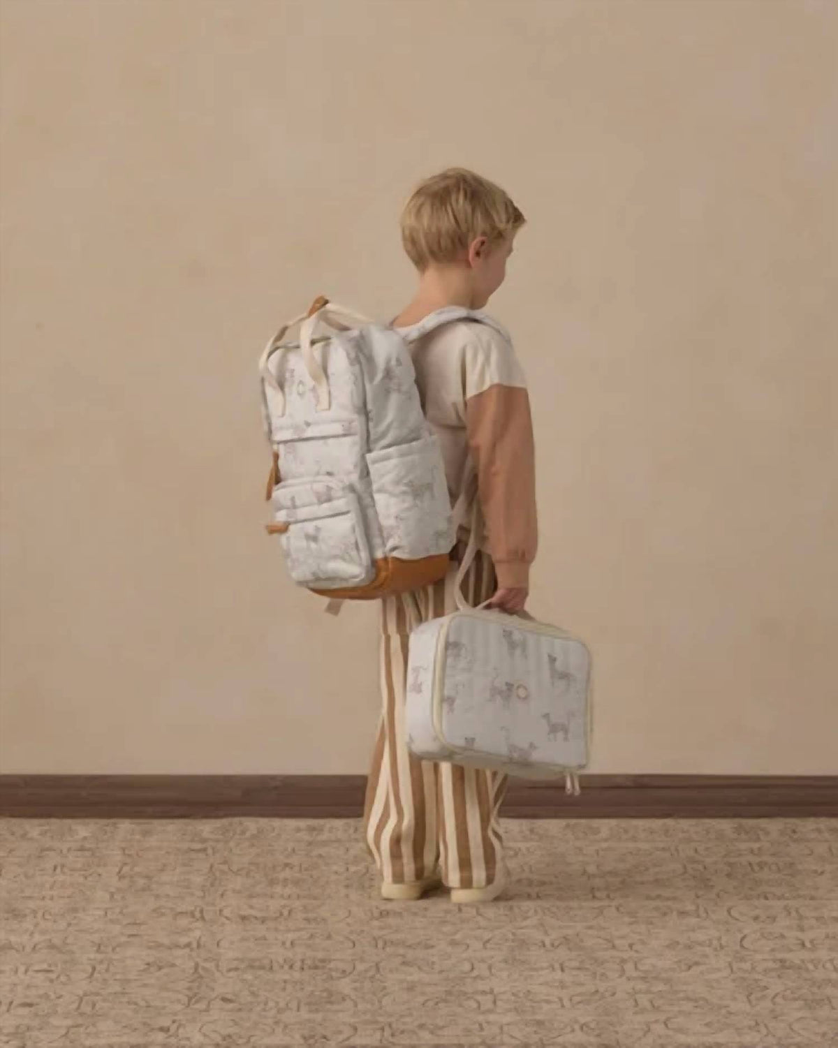 Rylee + Cru - Boy's Polyester Print Backpack