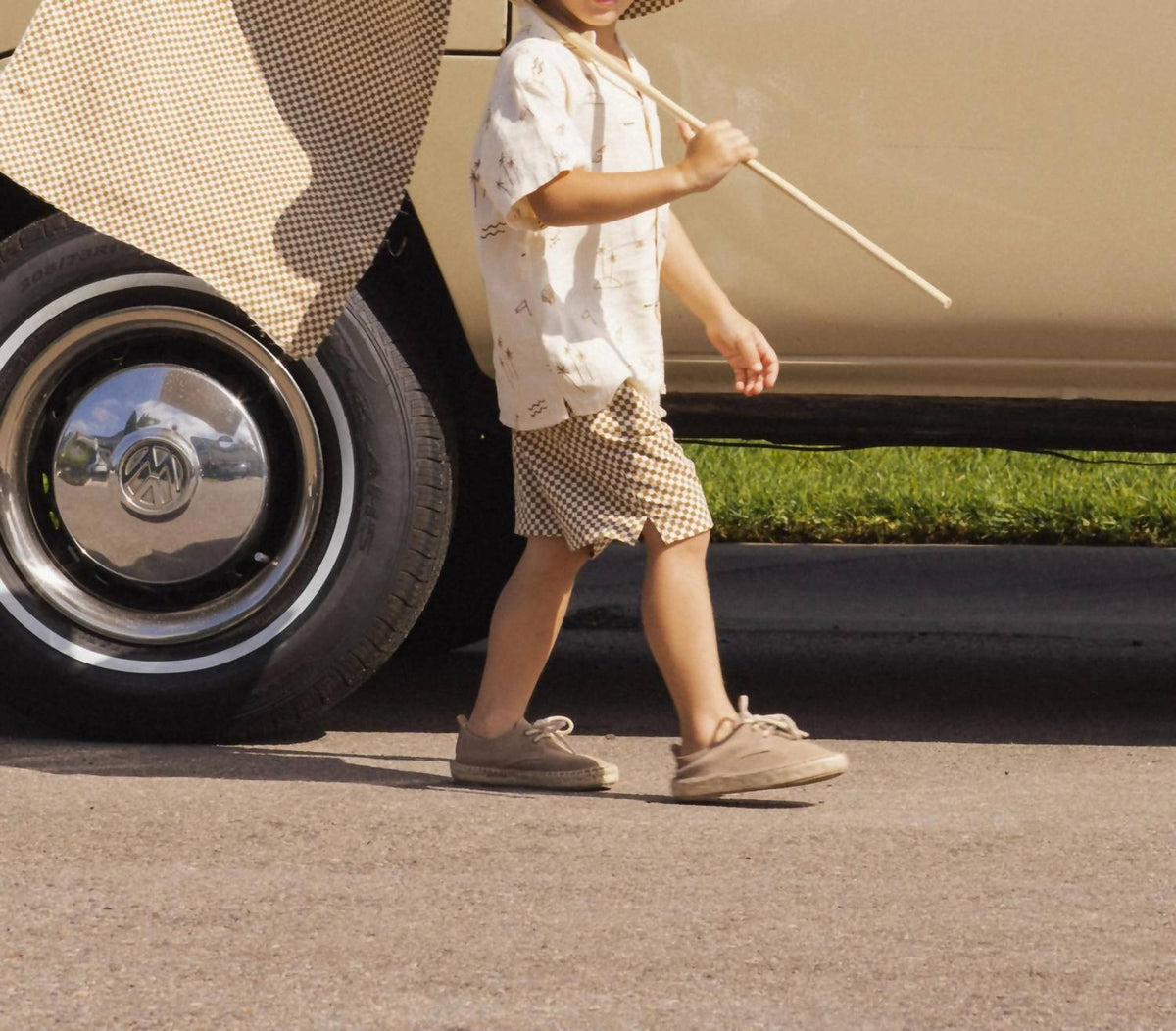 Rylee + Cru - Boys Lapel Collar Shirt