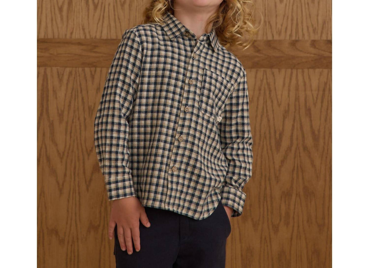 Rylee + Cru - Collared Long Sleeve Shirt