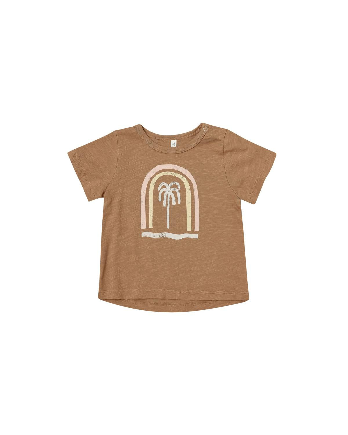 Rylee + Cru - Girls Palm Tree Basic Tee