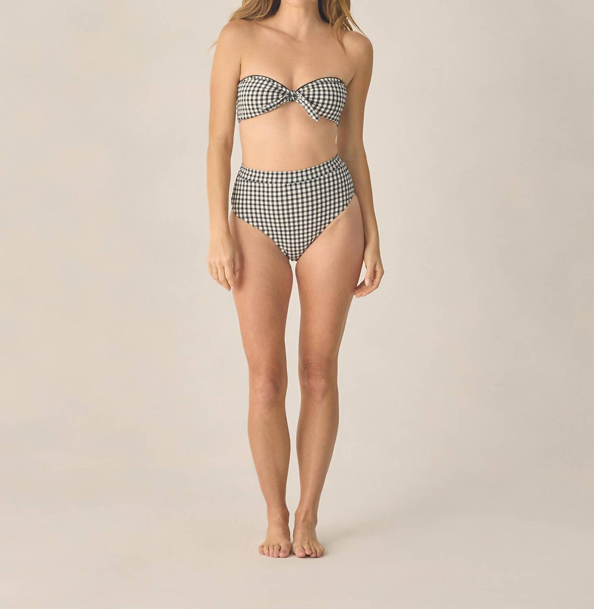 Rylee + Cru - Knotted Bandeau Bikini Top