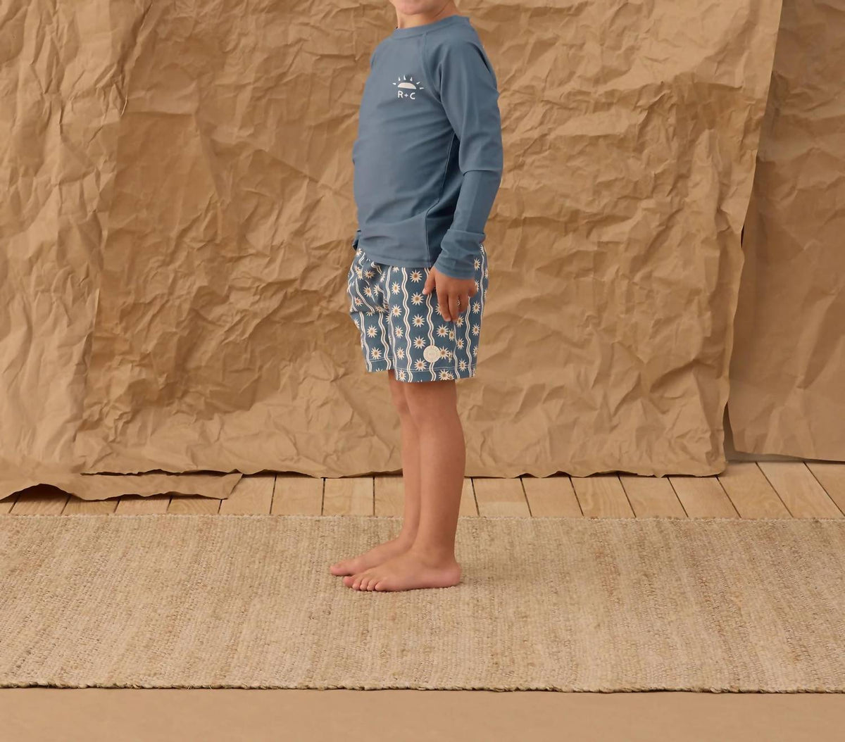Rylee + Cru - Sun Wave Board Shorts