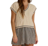 Rylee + Cru - V-neck Sweater Vest