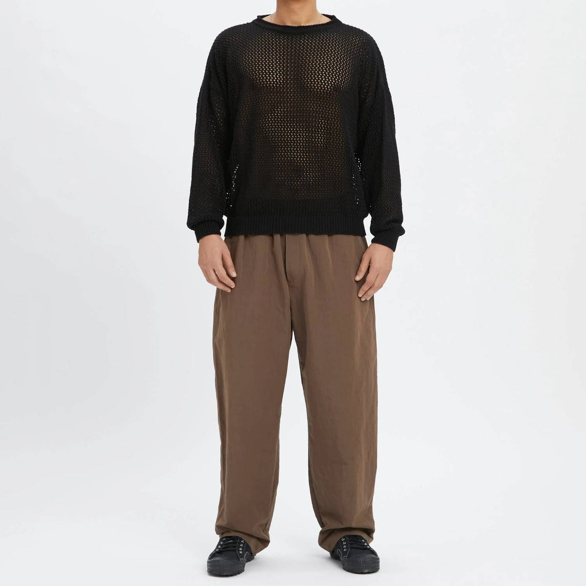 S.K. Manor Hill - Open Knit Sweater