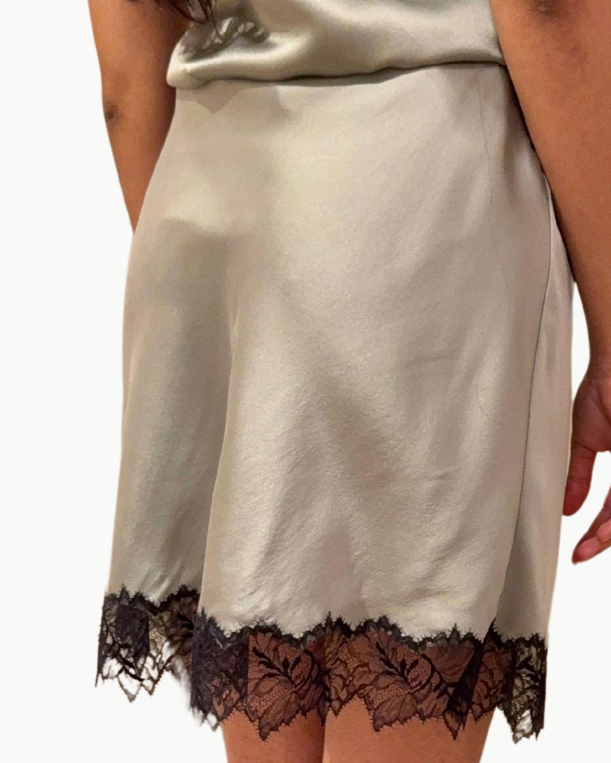 Sablyn - Angela Lace Trim Skirt
