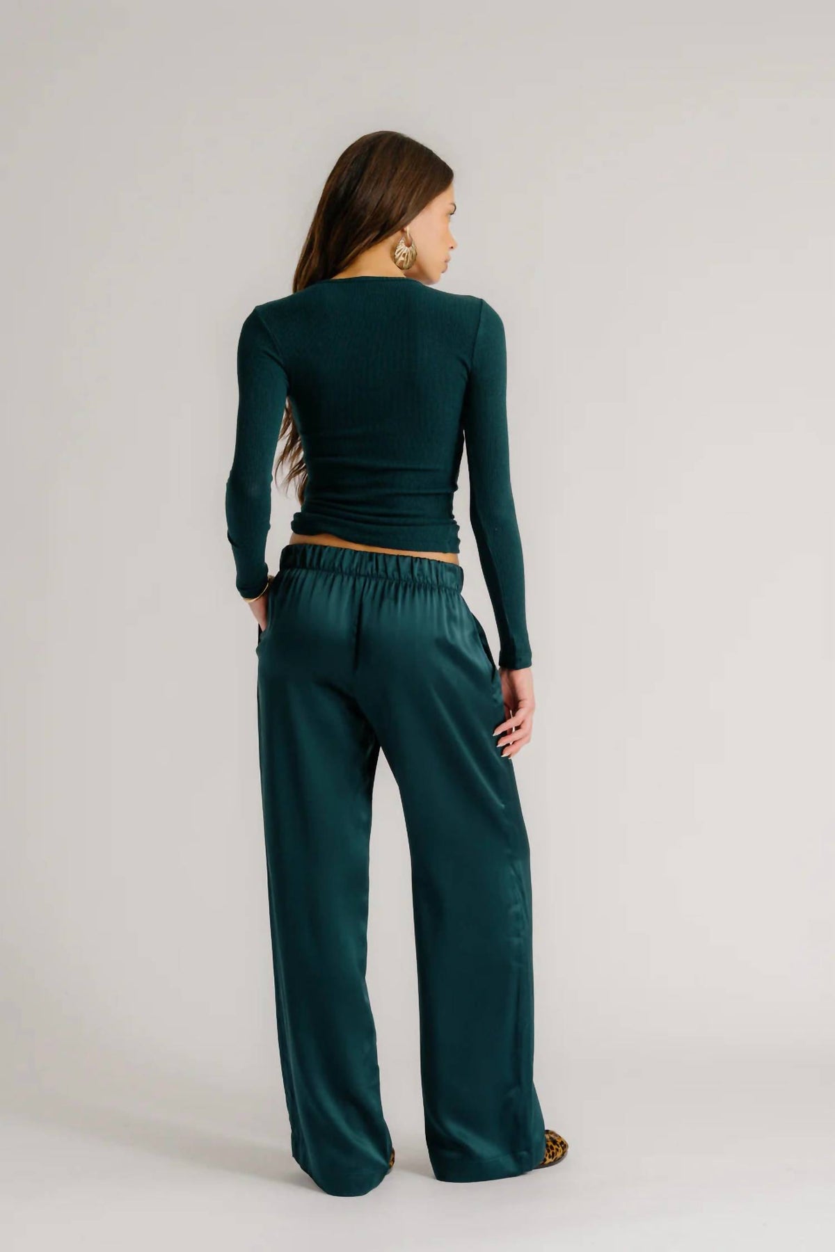 Sablyn - Brynn High Rise Pull On Wide Pant