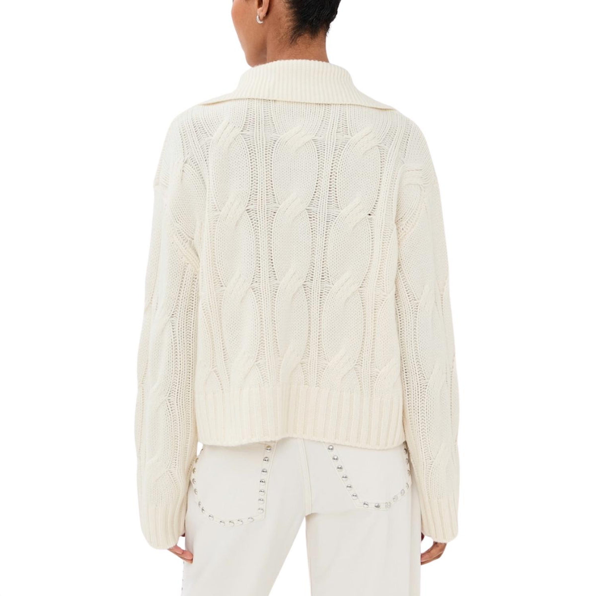Sablyn - Esme Half Zip Cable Sweater