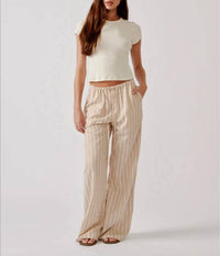 Sablyn - Gemma Stiped Pull On Pants