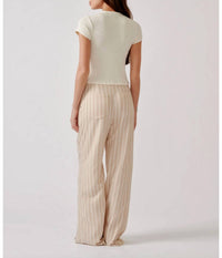 Sablyn - Gemma Stiped Pull On Pants