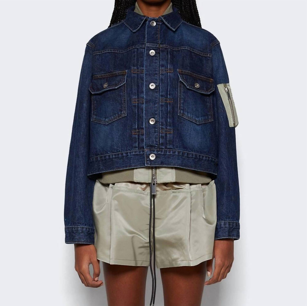 Sacai - Denim Blouson Jacket