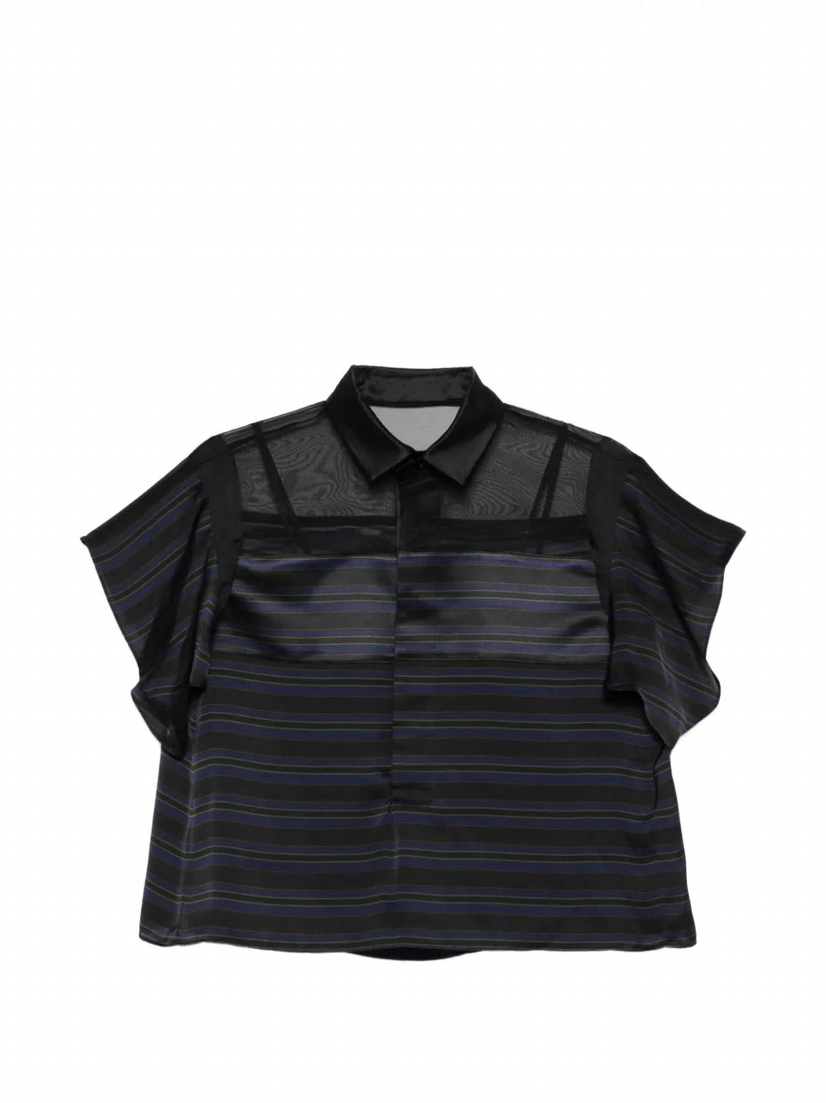 Sacai - Sheer Panel Blouse