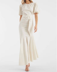 Sachin & Babi - Camila Crepe Ruched Mermaid Dress - clothing - dresses - midi