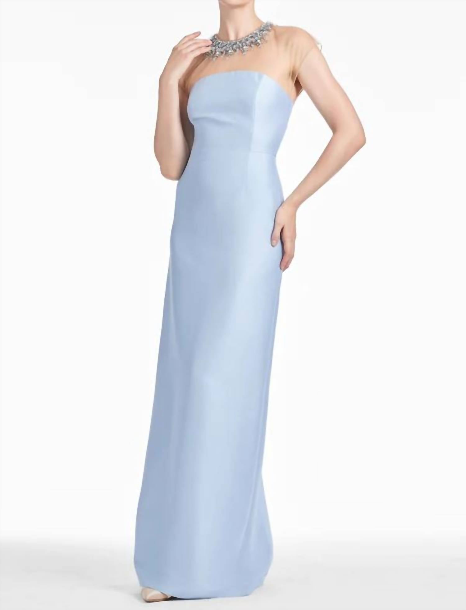 Sachin & Babi - Irina Gown - blue - clothing - dresses