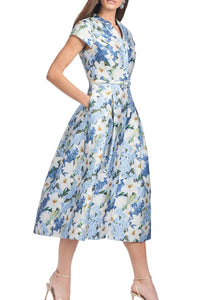 Sachin & Babi - Martine Dress - blue - clothing - dresses